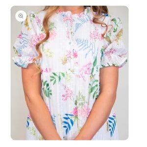 Babydoll Floral Multicolor Dress